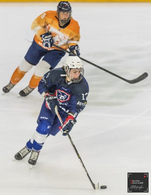 Photo hockey match France - Pays Bas le 20/04/2022