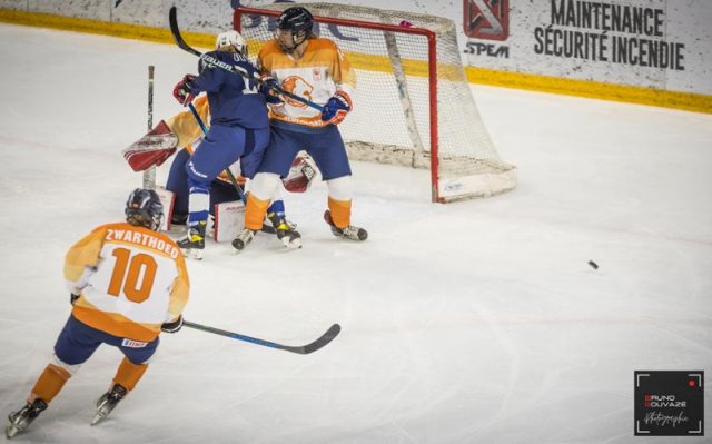Photo hockey match France - Pays Bas le 20/04/2022