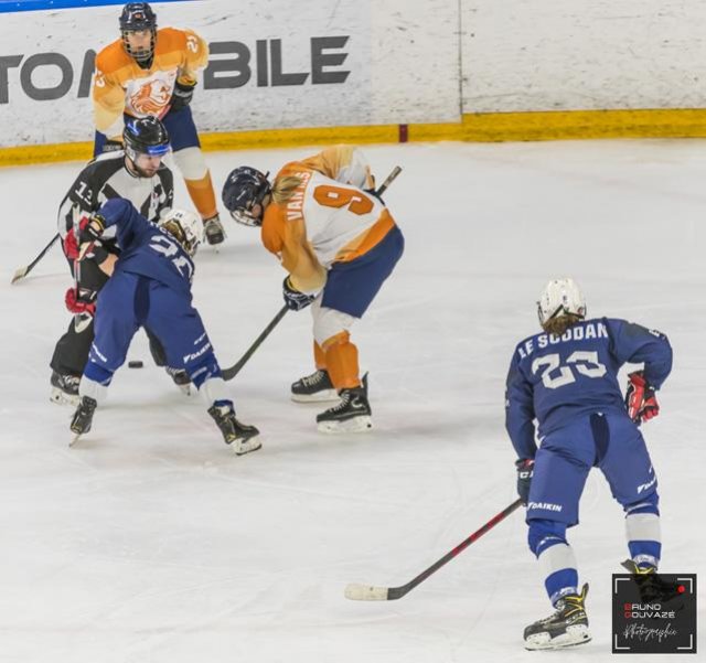 Photo hockey match France - Pays Bas le 20/04/2022
