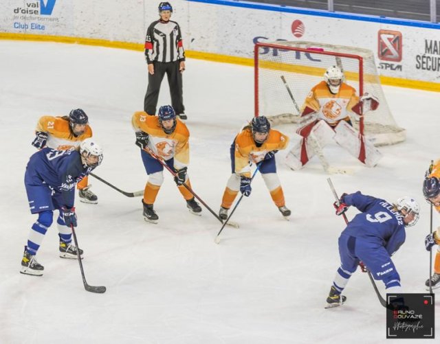 Photo hockey match France - Pays Bas le 20/04/2022