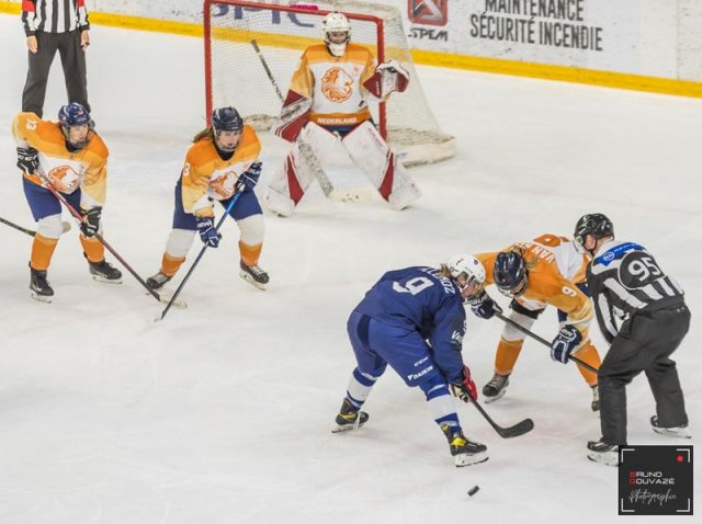 Photo hockey match France - Pays Bas le 20/04/2022
