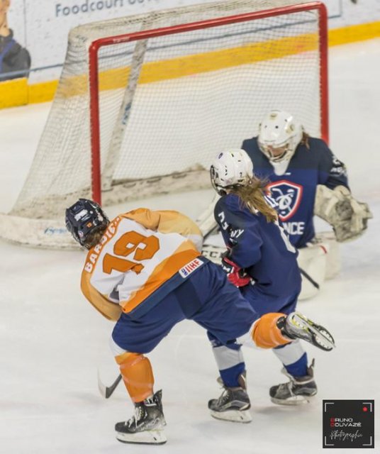 Photo hockey match France - Pays Bas le 20/04/2022