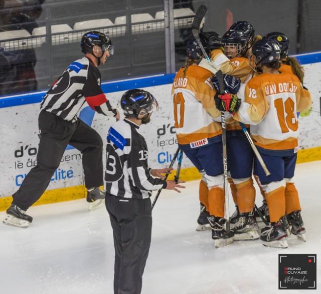Photo hockey match France - Pays Bas le 20/04/2022