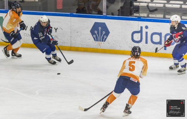 Photo hockey match France - Pays Bas le 20/04/2022
