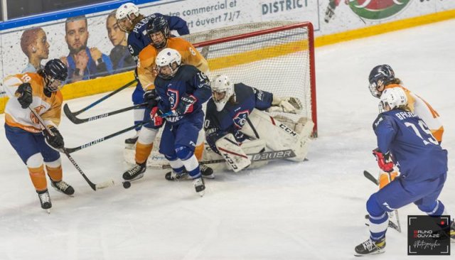 Photo hockey match France - Pays Bas le 20/04/2022