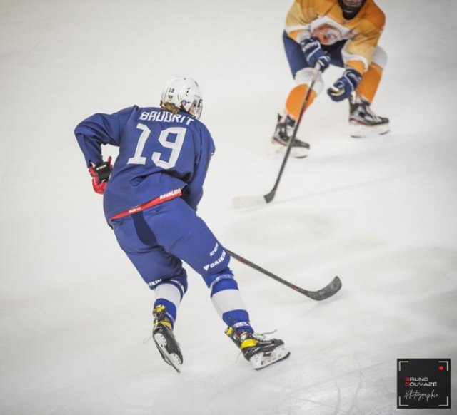 Photo hockey match France - Pays Bas le 20/04/2022
