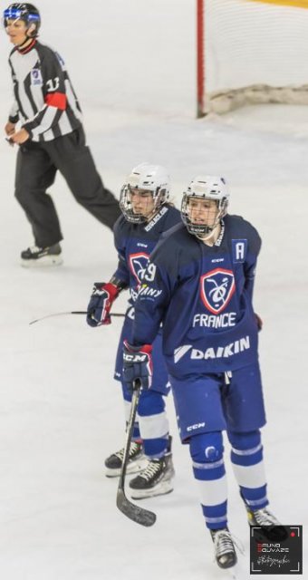 Photo hockey match France - Pays Bas le 20/04/2022