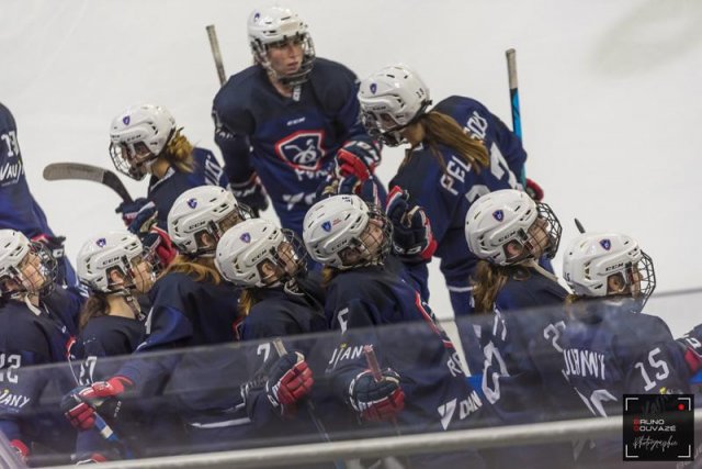 Photo hockey match France - Pays Bas le 20/04/2022