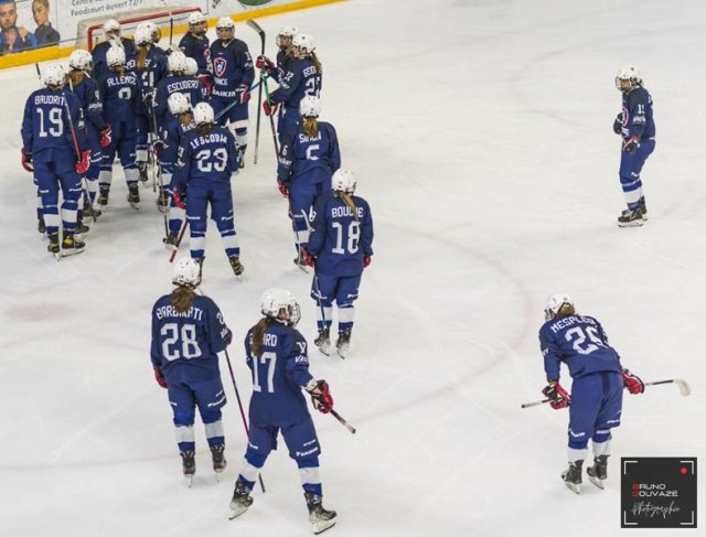 Photo hockey match France - Pays Bas le 20/04/2022