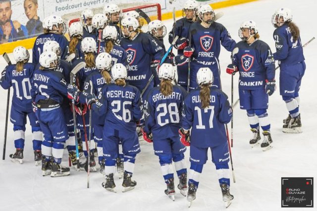 Photo hockey match France - Pays Bas le 20/04/2022