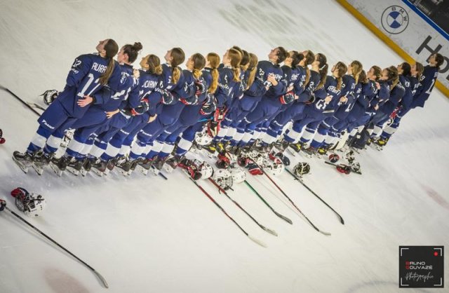 Photo hockey match France - Pays Bas le 20/04/2022