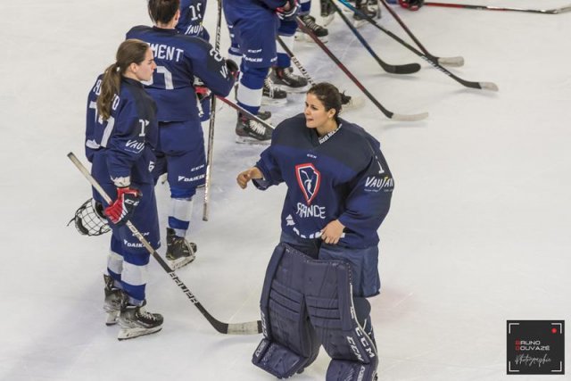 Photo hockey match France - Pays Bas le 20/04/2022