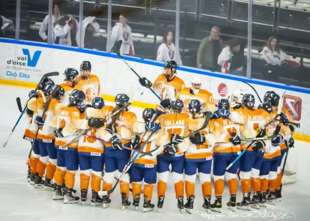 Photo hockey match France - Pays Bas le 20/04/2022