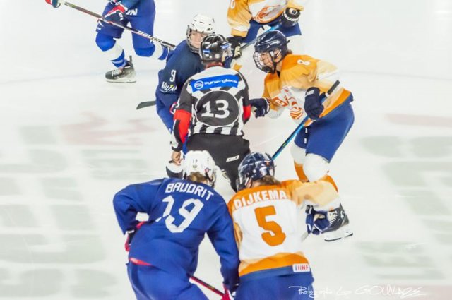 Photo hockey match France - Pays Bas le 20/04/2022