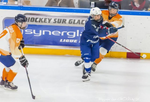 Photo hockey match France - Pays Bas le 20/04/2022
