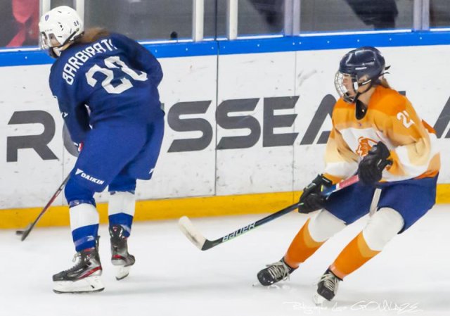 Photo hockey match France - Pays Bas le 20/04/2022