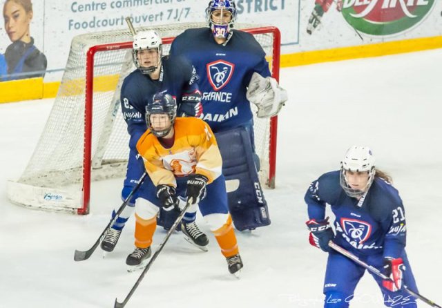 Photo hockey match France - Pays Bas le 20/04/2022