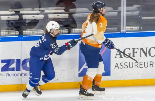 Photo hockey match France - Pays Bas le 20/04/2022