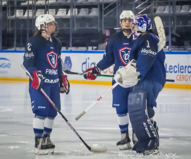 Photo hockey match France - Pays Bas le 20/04/2022