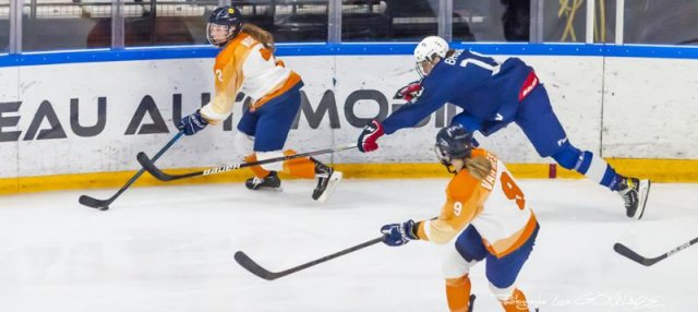 Photo hockey match France - Pays Bas le 20/04/2022