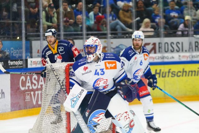 Photo hockey match Zug - Zürich le 23/04/2022