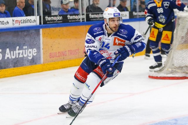Photo hockey match Zug - Zürich le 23/04/2022