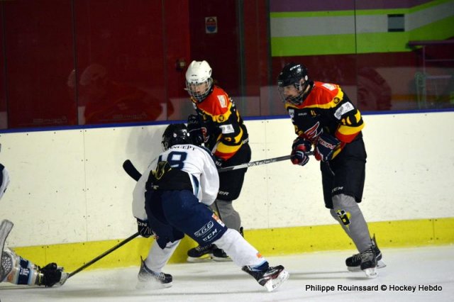 Photo hockey reportage U17 : Tours bronzé sur le fil