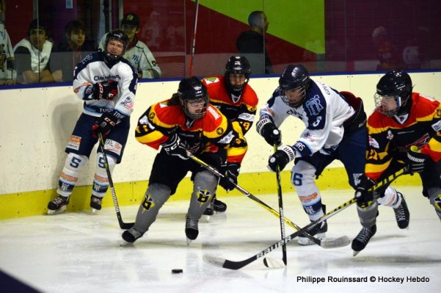 Photo hockey reportage U17 : Tours bronzé sur le fil