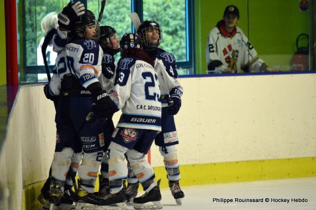 Photo hockey reportage U17 : Tours bronzé sur le fil