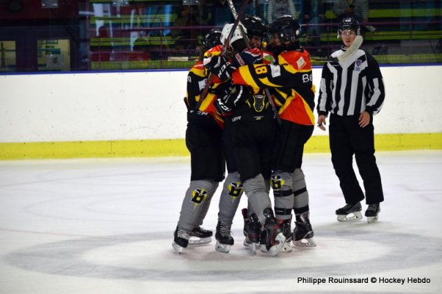 Photo hockey reportage U17 : Tours bronzé sur le fil