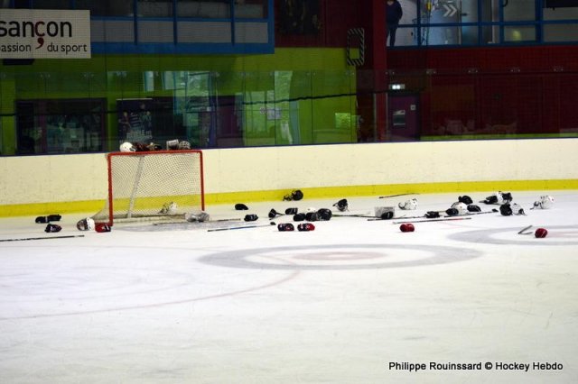 Photo hockey reportage U17 Excellence : Le HC74 champion !