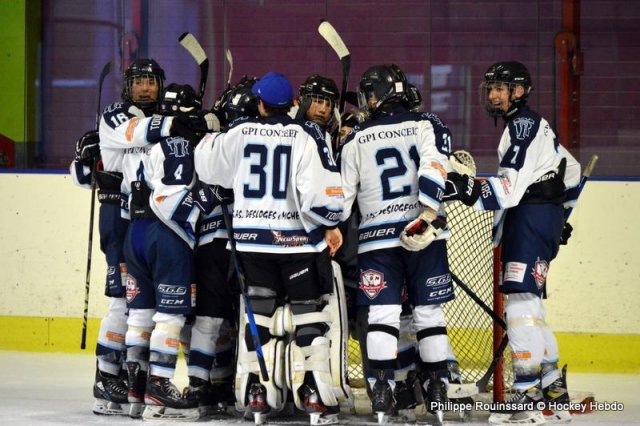 Photo hockey reportage U17 Excellence : Le HC74 champion !