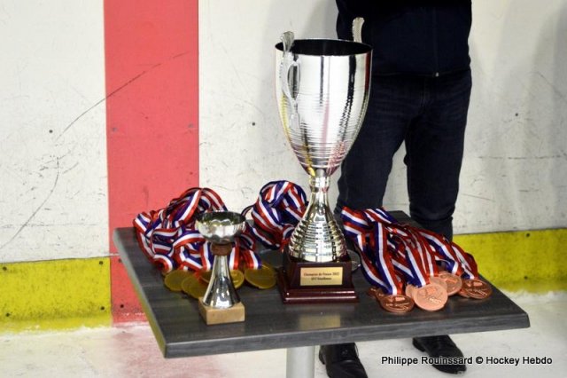 Photo hockey reportage U17 Excellence : Le HC74 champion !