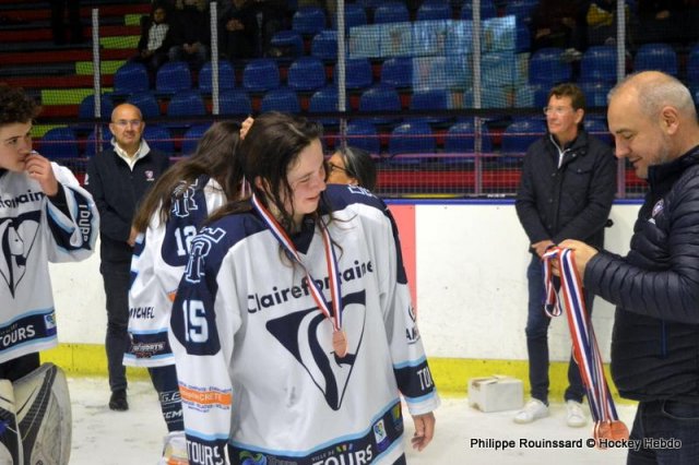 Photo hockey reportage U17 Excellence : Le HC74 champion !