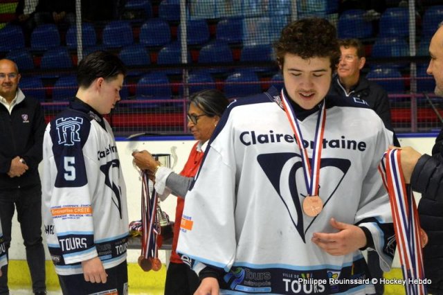Photo hockey reportage U17 Excellence : Le HC74 champion !