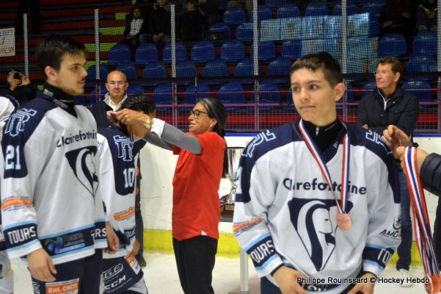 Photo hockey reportage U17 Excellence : Le HC74 champion !