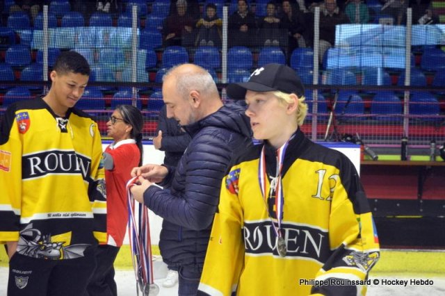 Photo hockey reportage U17 Excellence : Le HC74 champion !