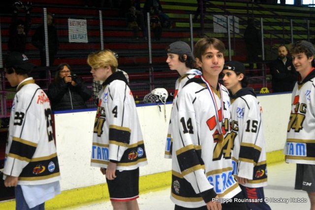 Photo hockey reportage U17 Excellence : Le HC74 champion !