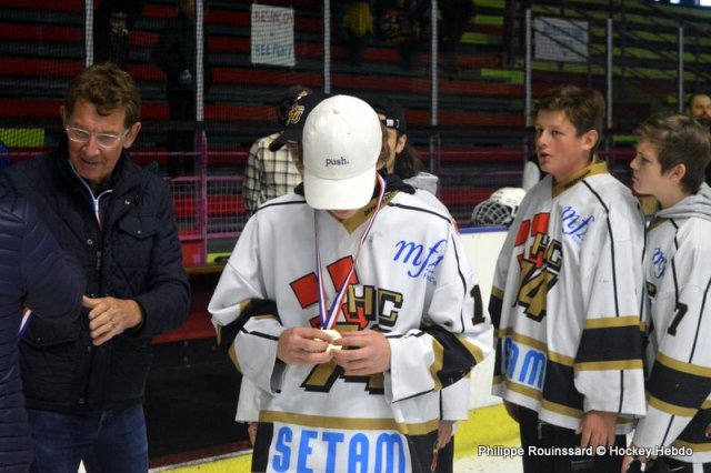 Photo hockey reportage U17 Excellence : Le HC74 champion !