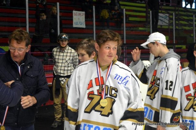 Photo hockey reportage U17 Excellence : Le HC74 champion !