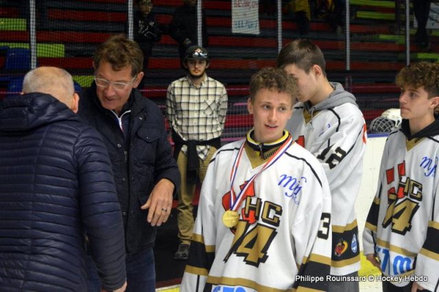 Photo hockey reportage U17 Excellence : Le HC74 champion !