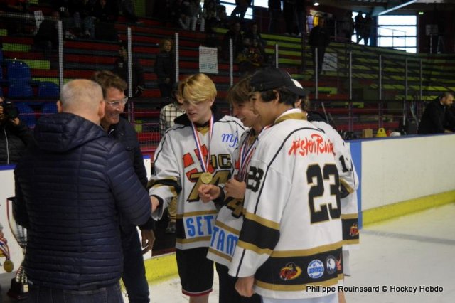 Photo hockey reportage U17 Excellence : Le HC74 champion !