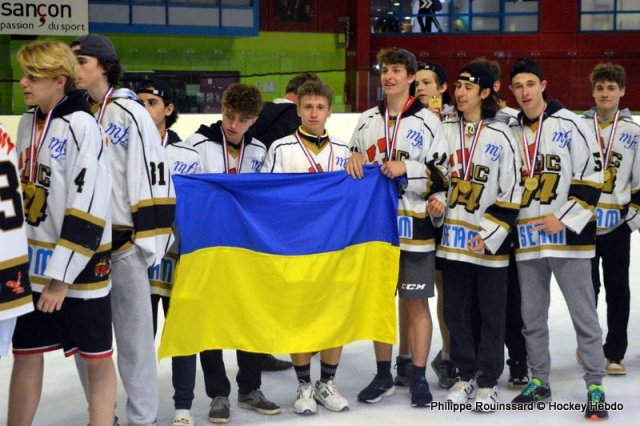 Photo hockey reportage U17 Excellence : Le HC74 champion !