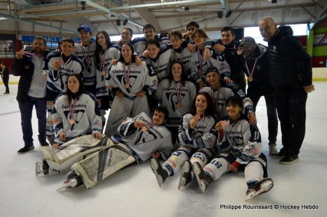 Photo hockey reportage U17 Excellence : Le HC74 champion !