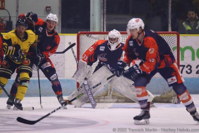 Photo hockey match Clermont-Ferrand - Chambéry le 23/04/2022