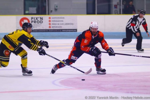 Photo hockey match Clermont-Ferrand - Chambéry le 23/04/2022