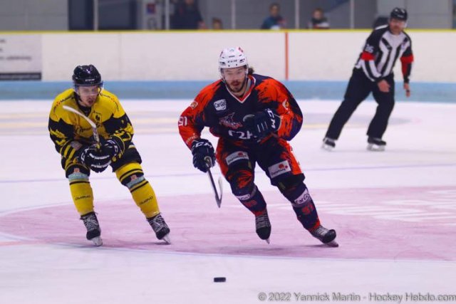 Photo hockey match Clermont-Ferrand - Chambéry le 23/04/2022