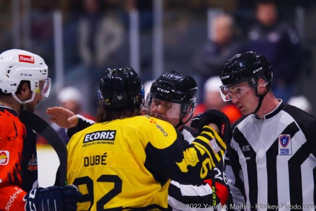 Photo hockey match Clermont-Ferrand - Chambéry le 23/04/2022