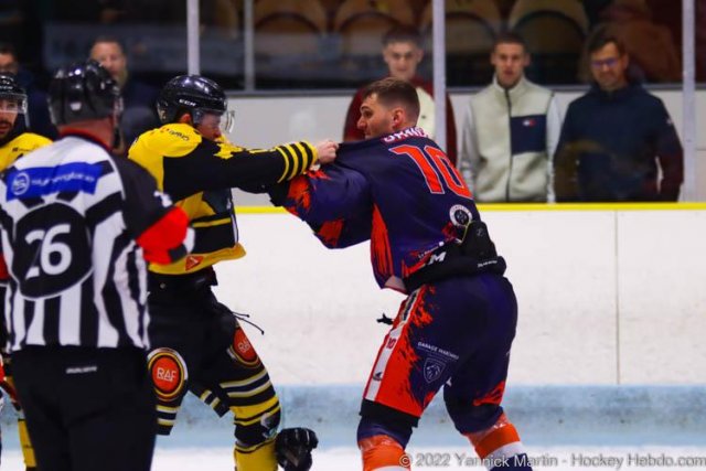 Photo hockey match Clermont-Ferrand - Chambéry le 23/04/2022