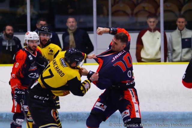 Photo hockey match Clermont-Ferrand - Chambéry le 23/04/2022